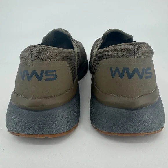 World Wide Sportsmans Palomar Fishing Shoes MENS Brown Slip On SIZE 10.5 - Picture 5 of 8